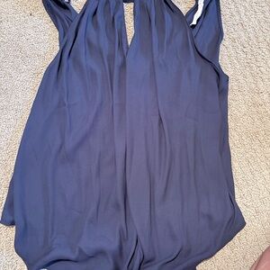 Lush Deep Blue Women's Blouse